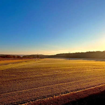 Panorama Mit 2 Balkonen Fuer Bis Zu 6 Gaeste * Hemhofen